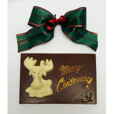 Merry ChrisMOOSE Chocolate Bar